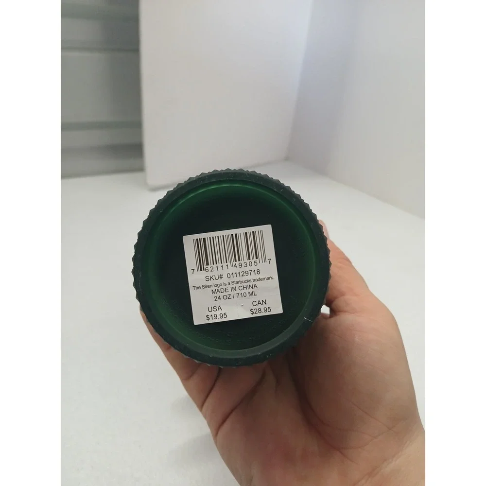 Starbucks Jelly Studded Tumbler - Matte Dark Green, 24‎ oz